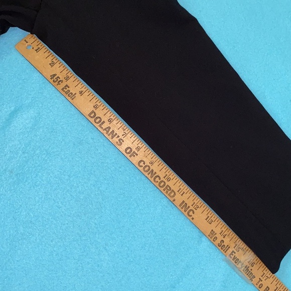 GEORGE black classic blazer coat jacket 2 button closure vintage NEW size 18 - Picture 13 of 15